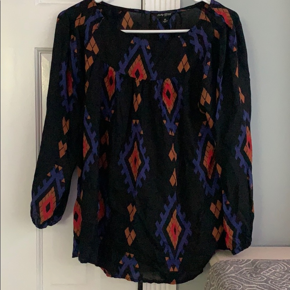 Multi colored shirt